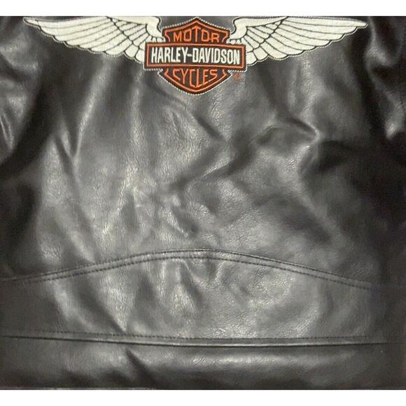 Harley Davidson Jacket Kids Size 6 - Picture 5 of 9